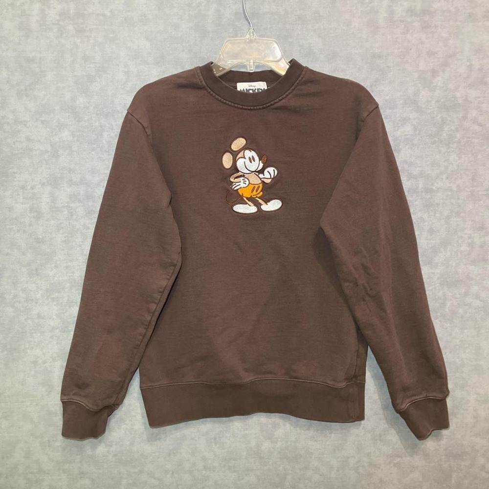 Disney Mickey Mouse embroidered crewneck sweatshirt